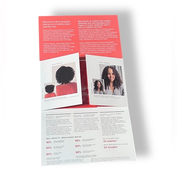 NIP Rodan & Fields Haircare Moisture Shampoo Conditioning Mask Detangle Lot of 3 - Picture 3 of 4